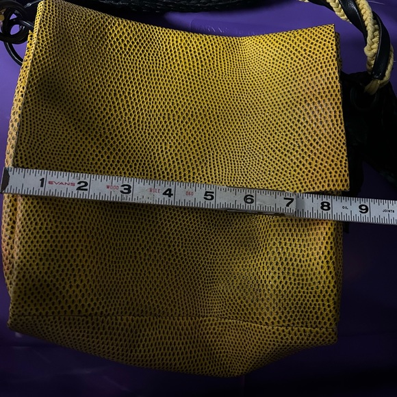 Daniella Lehavi handbag yellow & black - Picture 9 of 12